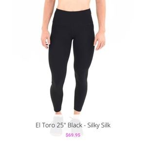 Fleo Silky Silk 25 7/8 El Toro leggings